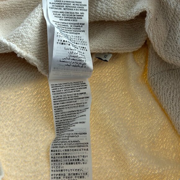 Gucci White & Multicolor Interlocking GG Varsity Logo Sweater - Picture 6 of 7